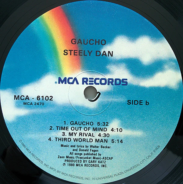 Steely Dan - Gaucho (LP, Album, Exp) (Very Good Plus (VG+)) - Image 5
