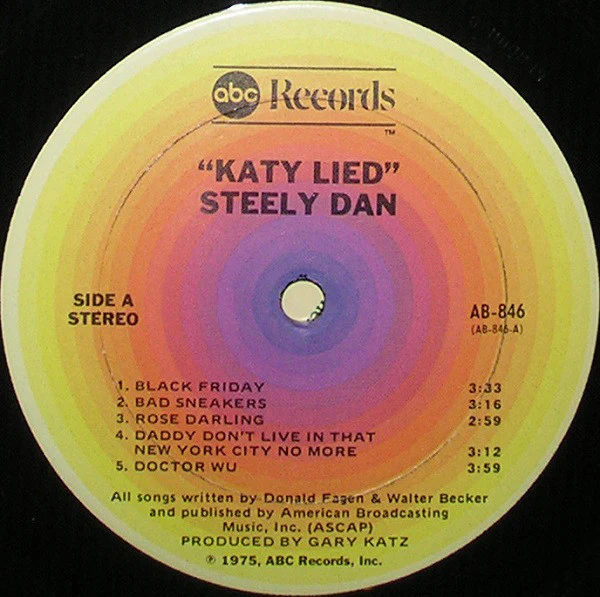 Steely Dan - Katy Lied (LP, Album, Ter) (Good Plus (G+)) - Image 3