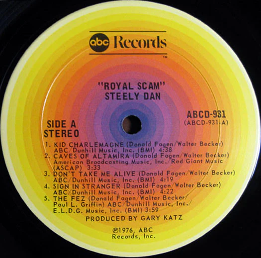 Steely Dan - The Royal Scam (LP, Album, Pit) (Good Plus (G+)) - Image 3