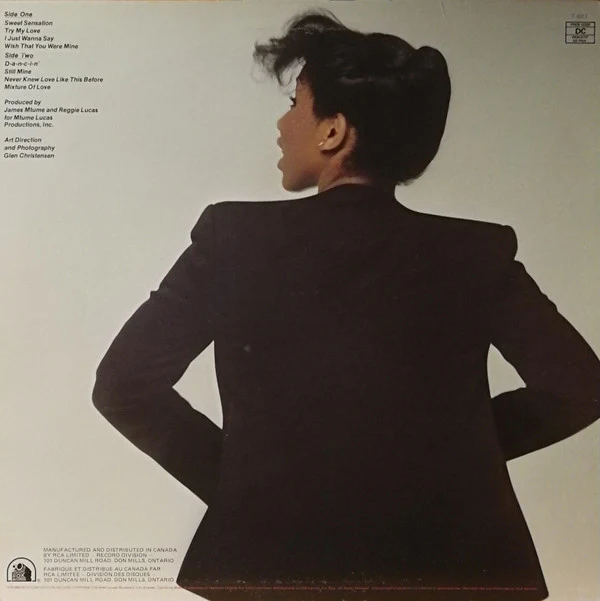 Stephanie Mills - Sweet Sensation (LP, Album) (Good Plus (G+)) - Image 2
