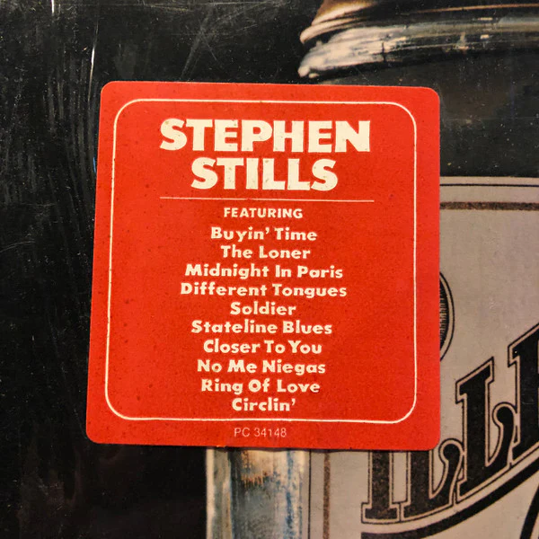 Stephen Stills - Illegal Stills (LP, Album, Pit) (Very Good Plus (VG+)) - Image 5