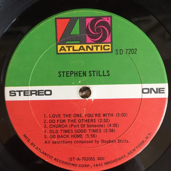 Stephen Stills - Stephen Stills (LP, Album, SO ) (Very Good Plus (VG+)) - Image 3