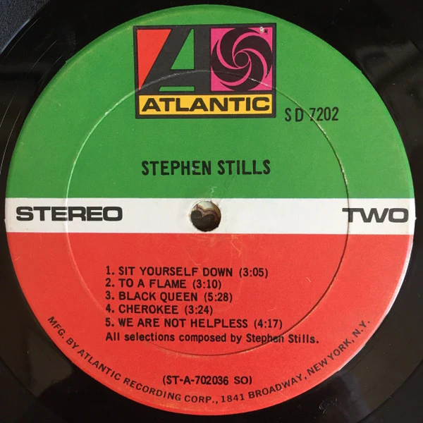 Stephen Stills - Stephen Stills (LP, Album, SO ) (Very Good Plus (VG+)) - Image 4