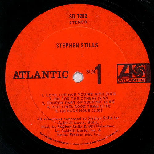 Stephen Stills - Stephen Stills (LP, Album) (Very Good (VG)) - Image 3