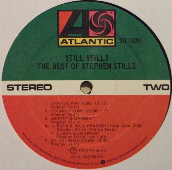 Stephen Stills - Still Stills: The Best Of Stephen Stills (LP, Comp, PR ) (Very Good Plus (VG+)) - Image 4