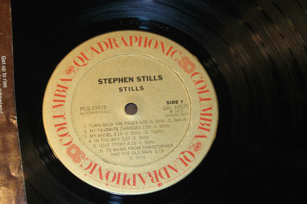 Stephen Stills - Stills (LP, Album, Quad) (Very Good Plus (VG+)) - Image 2