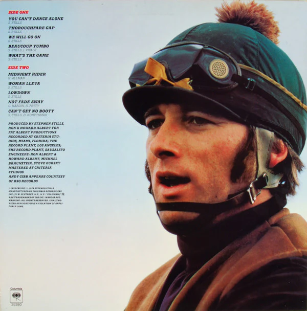 Stephen Stills - Thoroughfare Gap (LP, Album) (Very Good Plus (VG+)) - Image 2