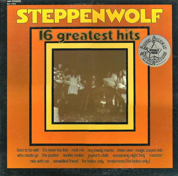 Steppenwolf - 16 Greatest Hits (LP, Comp, RE) (Very Good (VG))