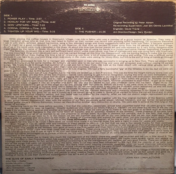 Steppenwolf - Early Steppenwolf (LP, Album) (Very Good Plus (VG+)) - Image 2