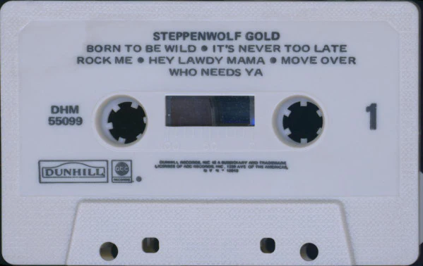 Steppenwolf - Gold (Cass, Comp, Club) (Near Mint (NM or M-)) - Image 3
