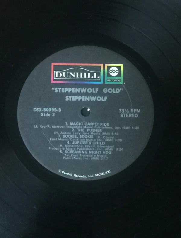 Steppenwolf - Gold (Their Great Hits) (LP, Comp) (Near Mint (NM or M-)) - Image 4