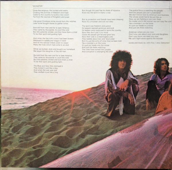Steppenwolf - Monster (LP, Album, RE, TSM) (Very Good Plus (VG+)) - Image 2