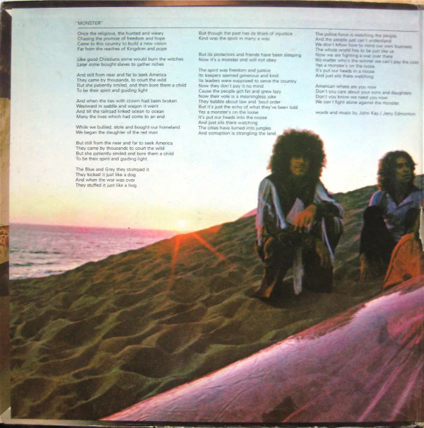Steppenwolf - Monster (LP, Album, Ter) (Good Plus (G+)) - Image 2