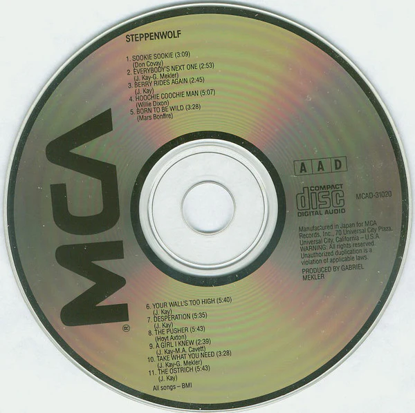 Steppenwolf - Steppenwolf (CD, Album, RE) (Near Mint (NM or M-)) - Image 3