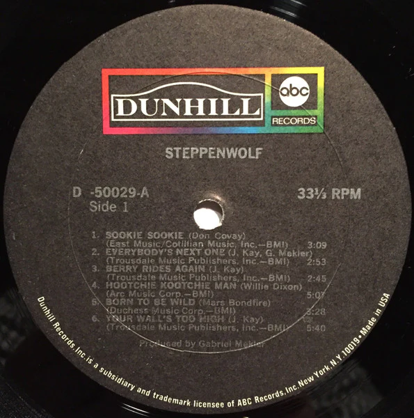 Steppenwolf - Steppenwolf (LP, Album, M/Print, Mon) (Very Good Plus (VG+)) - Image 3