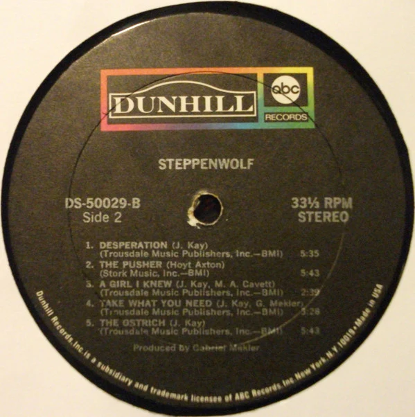 Steppenwolf - Steppenwolf (LP, Album, RE, RP) (Good (G)) - Image 4