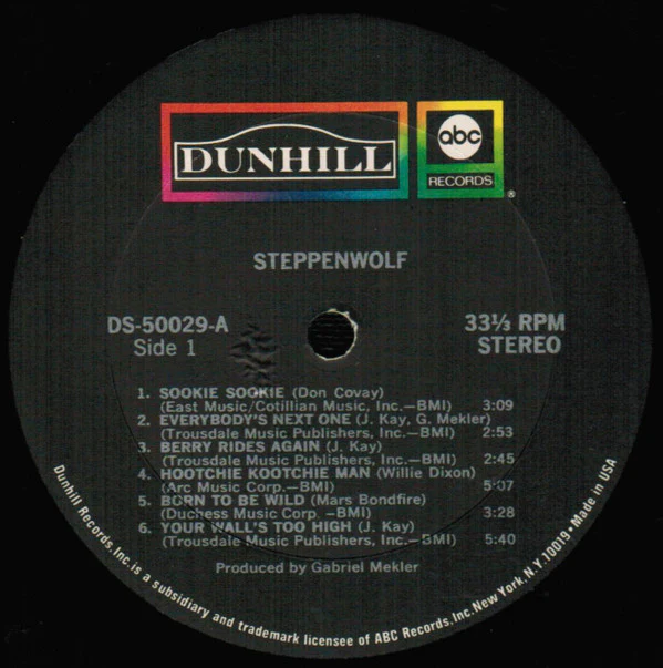 Steppenwolf - Steppenwolf (LP, Album, RP) (Very Good Plus (VG+)) - Image 3