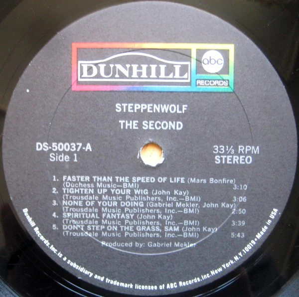 Steppenwolf - The Second (LP, Album) (Near Mint (NM or M-)) - Image 3