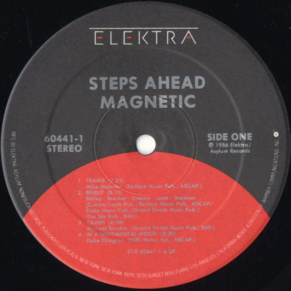 Steps Ahead - Magnetic (LP, Album) (Very Good Plus (VG+)) - Image 3