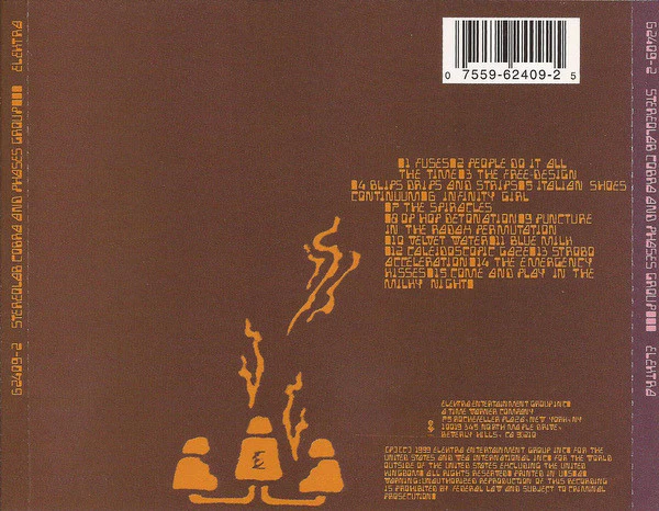 Stereolab - Cobra And Phases Group Play Voltage In The Milky Night (CD, Album, Promo) (Very Good Plus (VG+)) - Image 2