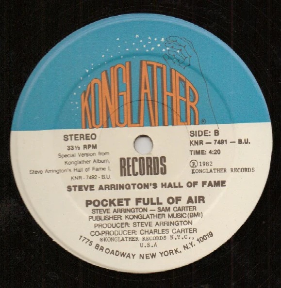 Steve Arrington's Hall Of Fame - Way Out (12") (Mint (M)) - Image 2