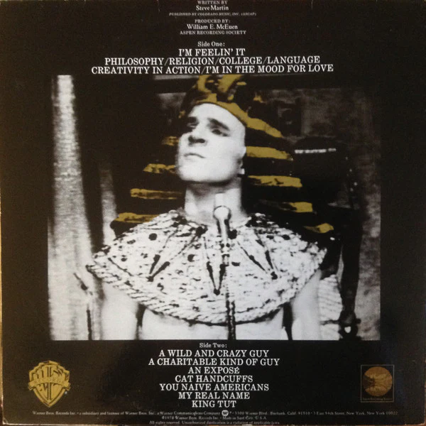 Steve Martin - A Wild And Crazy Guy (LP, Album, KM ) (Near Mint (NM or M-)) - Image 2