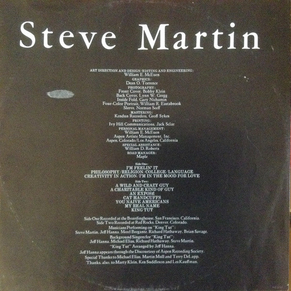 Steve Martin - A Wild And Crazy Guy (LP, Album, KM ) (Near Mint (NM or M-)) - Image 5