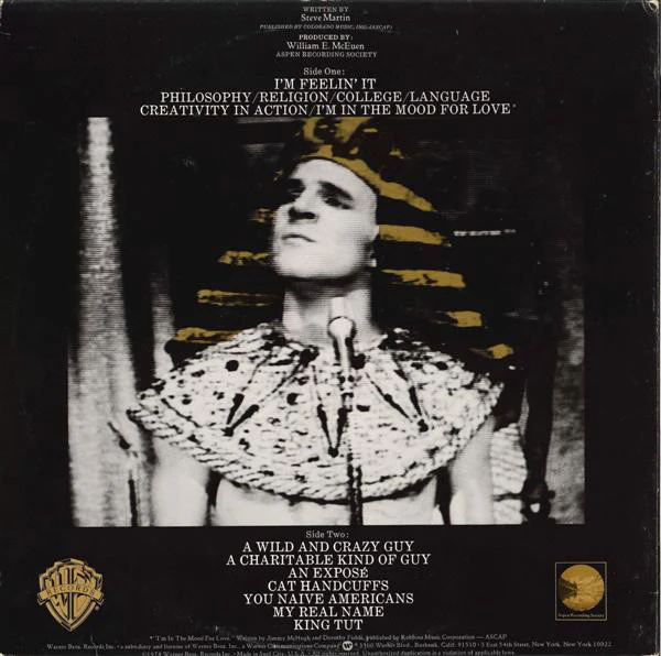 Steve Martin - A Wild And Crazy Guy (LP, Album, Win) (Very Good Plus (VG+)) - Image 3