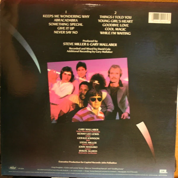 Steve Miller Band - Abracadabra (LP, Album) (Very Good (VG)) - Image 2