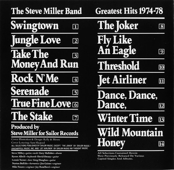 Steve Miller Band - Greatest Hits 1974-78 (CD, Comp, Club, RE, SRC) (Near Mint (NM or M-)) - Image 5