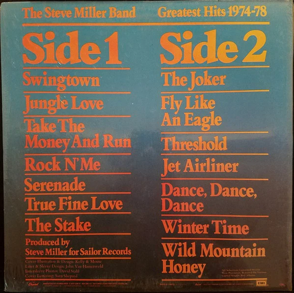 Steve Miller Band - Greatest Hits 1974-78 (LP, Comp, Club) (Near Mint (NM or M-)) - Image 2