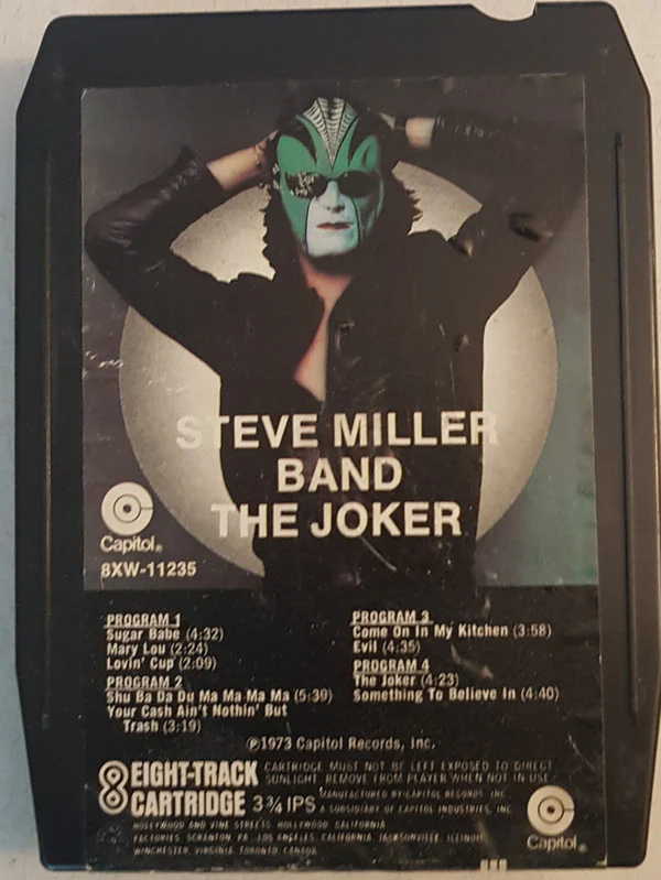 Steve Miller Band - The Joker (8-Trk, Album) (Good Plus (G+))