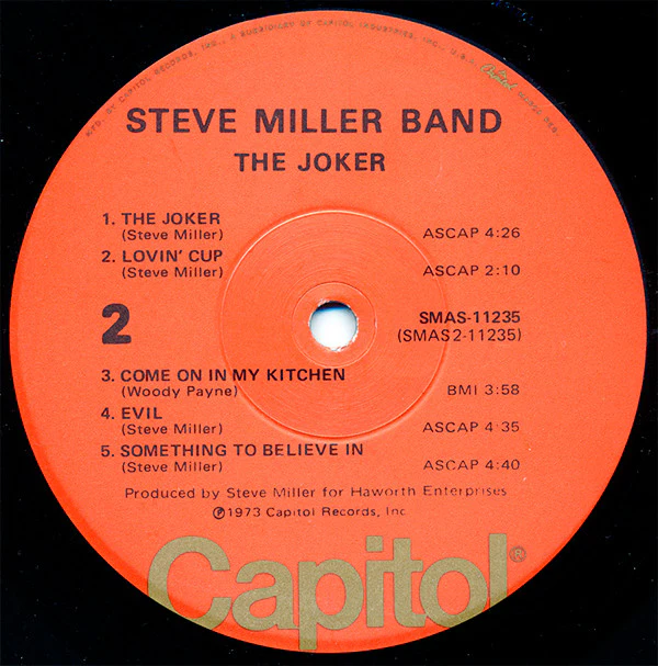 Steve Miller Band - The Joker (LP, Album, Win) (Very Good Plus (VG+)) - Image 4