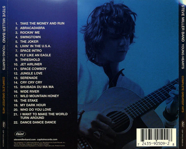 Steve Miller Band - Young Hearts: Complete Greatest Hits (CD, Comp, RM, RP, Cin) (Near Mint (NM or M-)) - Image 2