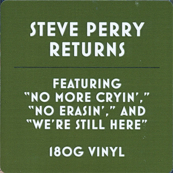 Steve Perry - Traces (LP, Album) NEW & SEALED - Image 5