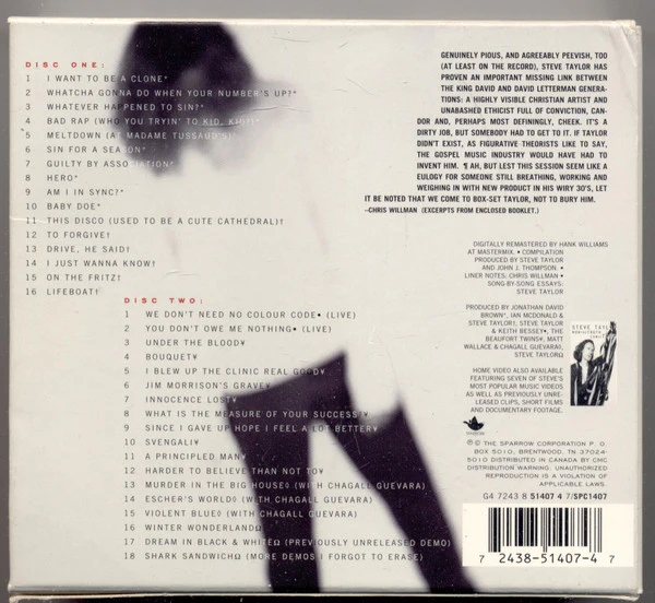 Steve Taylor - Now The Truth Can Be Told (2xCass, Album, Comp) (Near Mint (NM or M-)) - Image 2