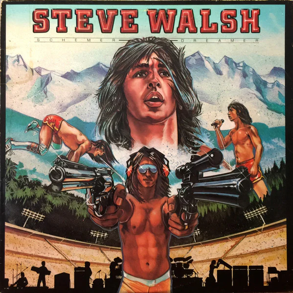 Steve Walsh - Schemer Dreamer (LP, Album, Pit) (Near Mint (NM or M-))