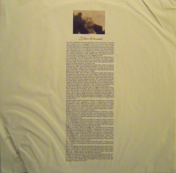 Steve Winwood - Chronicles (LP, Comp, Spe) (Near Mint (NM or M-)) - Image 5