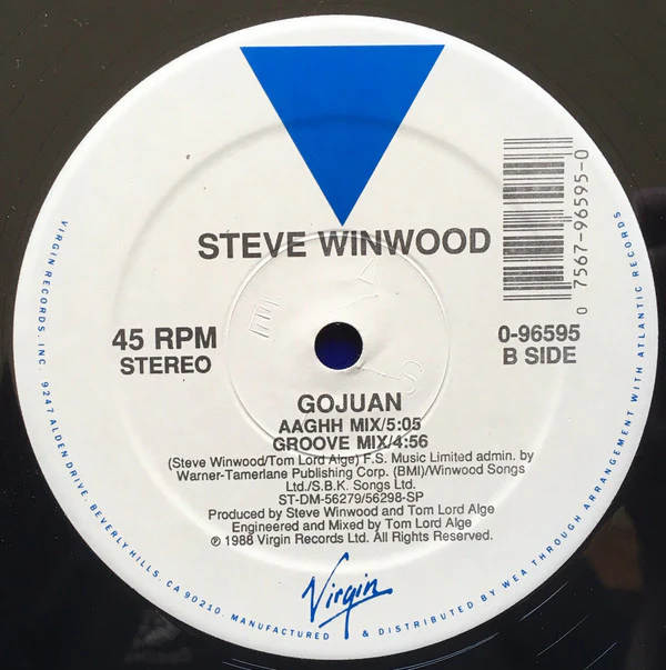 Steve Winwood - Holding On (12") (Near Mint (NM or M-)) - Image 4