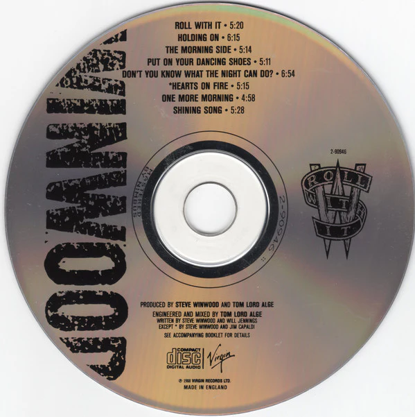Steve Winwood - Roll With It (CD, Album) (Near Mint (NM or M-)) - Image 3