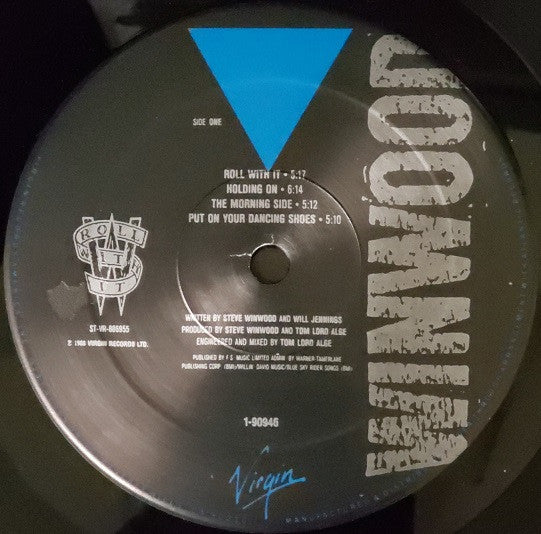 Steve Winwood - Roll With It (LP, Album, Spe) (Near Mint (NM or M-)) - Image 3