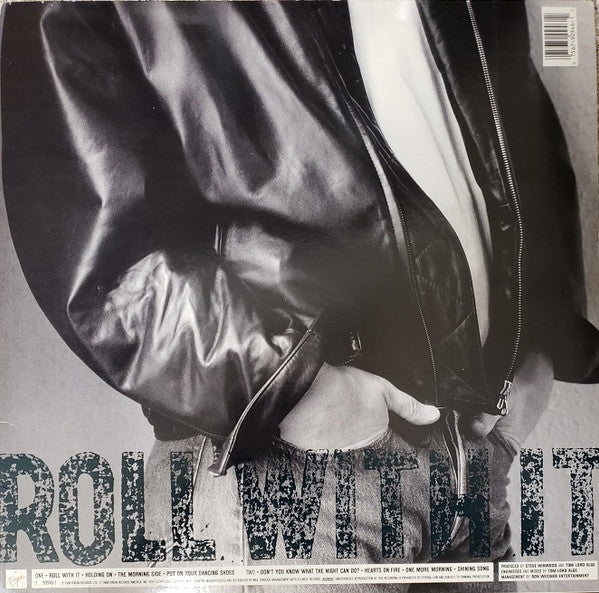 Steve Winwood - Roll With It (LP, Album, Spe) (Near Mint (NM or M-)) - Image 2