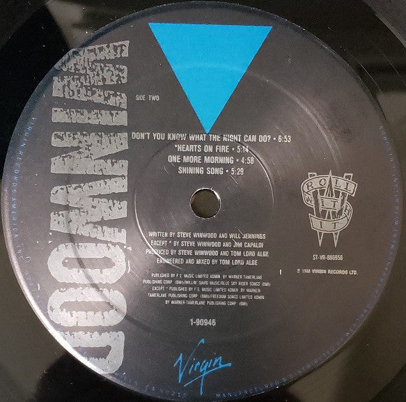 Steve Winwood - Roll With It (LP, Album, Spe) (Near Mint (NM or M-)) - Image 4