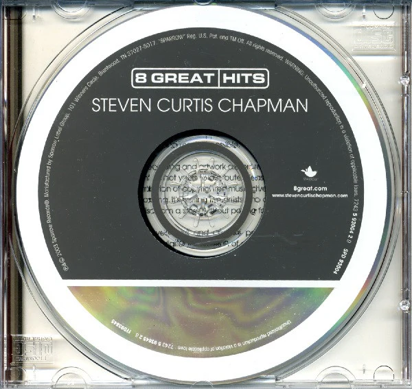 Steven Curtis Chapman - 8 Great Hits (CD, Album, Comp) (Near Mint (NM or M-)) - Image 3