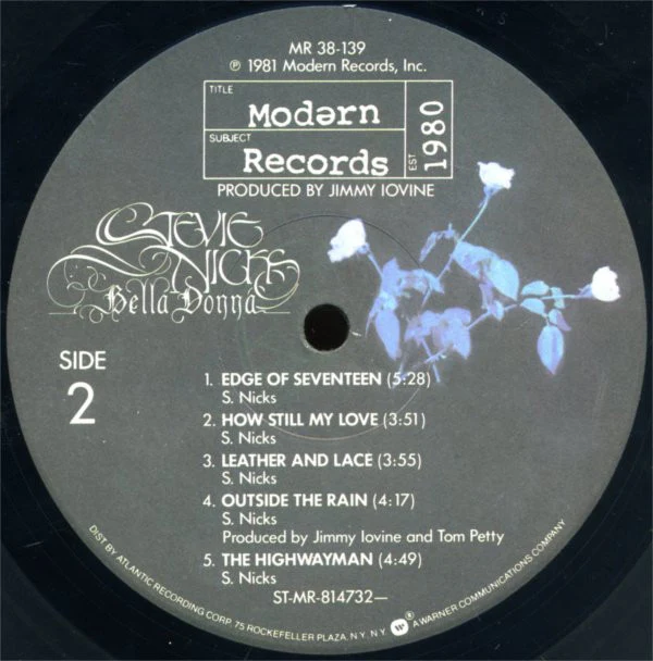 Stevie Nicks - Bella Donna (LP, Album, Spe) (Very Good Plus (VG+)) - Image 4