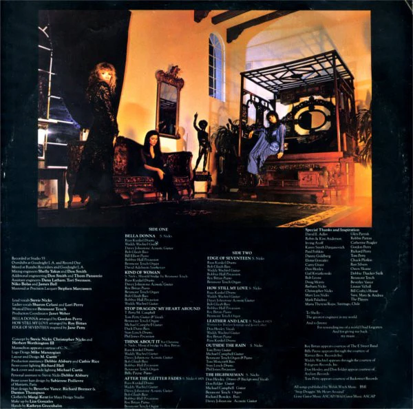 Stevie Nicks - Bella Donna (LP, Album, Spe) (Very Good Plus (VG+)) - Image 5