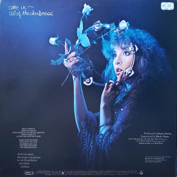 Stevie Nicks - Bella Donna (LP, Album, Spe) (Very Good Plus (VG+)) - Image 2