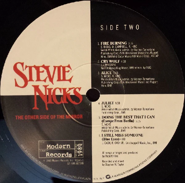 Stevie Nicks - The Other Side Of The Mirror (LP, Album, SRC) (Near Mint (NM or M-)) - Image 4