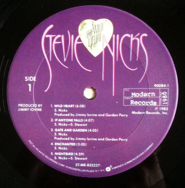 Stevie Nicks - The Wild Heart (LP, Album, Pit) (Near Mint (NM or M-)) - Image 3