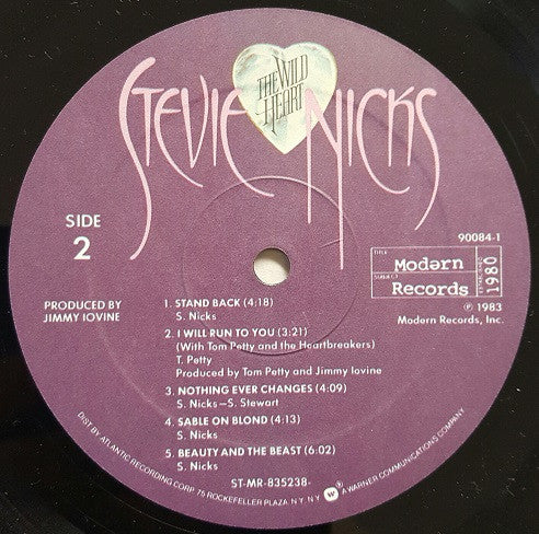 Stevie Nicks - The Wild Heart (LP, Album, Spe) (Very Good Plus (VG+)) - Image 5